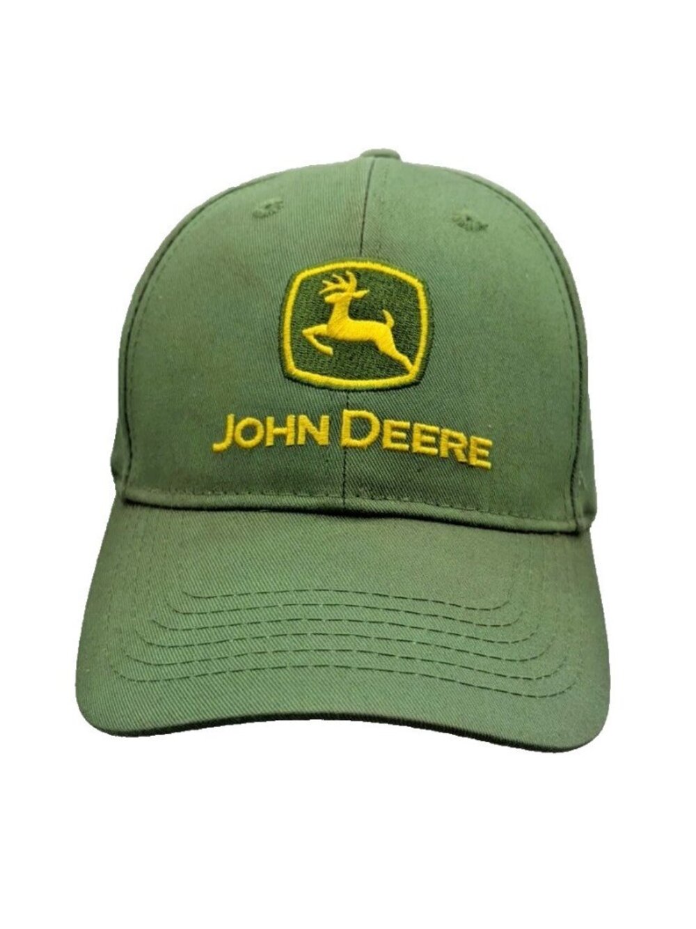 John Deere Green Baseball Cap Embroidered Logo Adjustable Strap Cotton 2020 Work